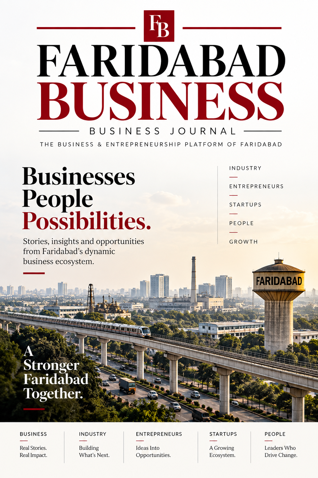 Faridabad Business Journal cover
